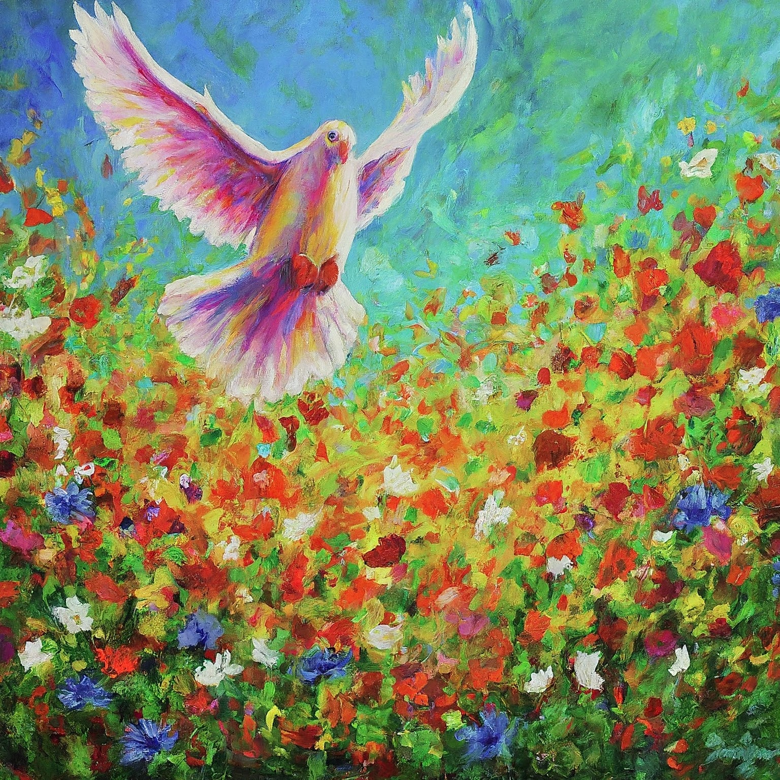 Digital art: Peace